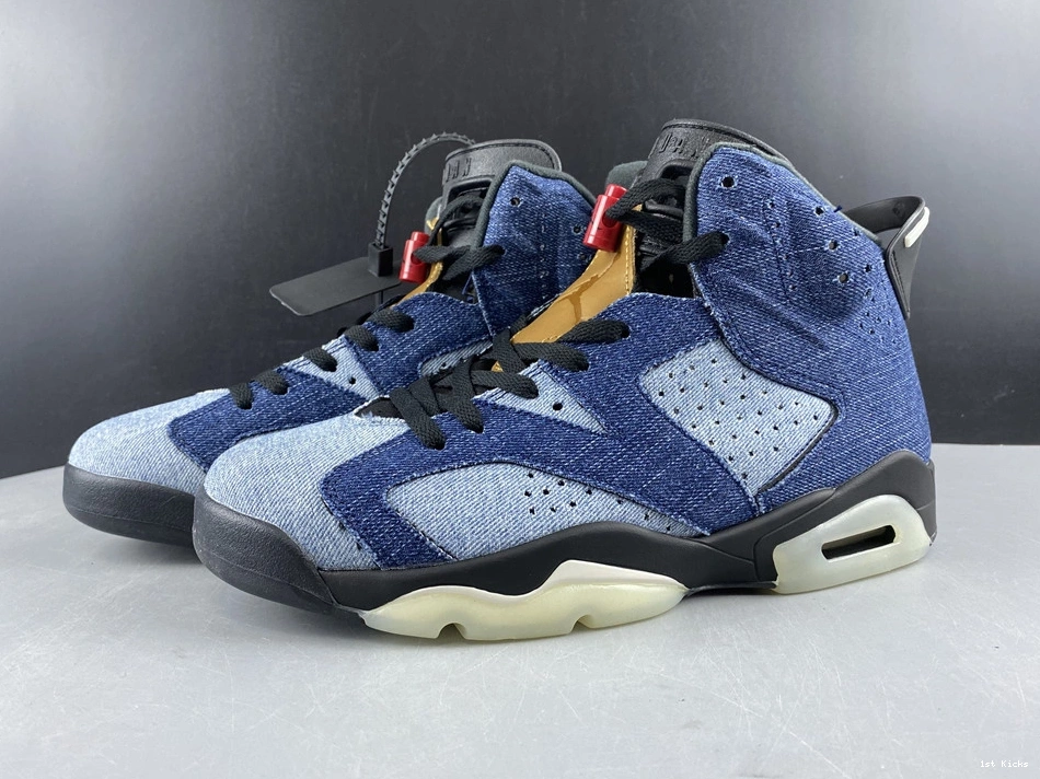 CT5350-401 Jordan  Denim” 6 Air “Washed 1014